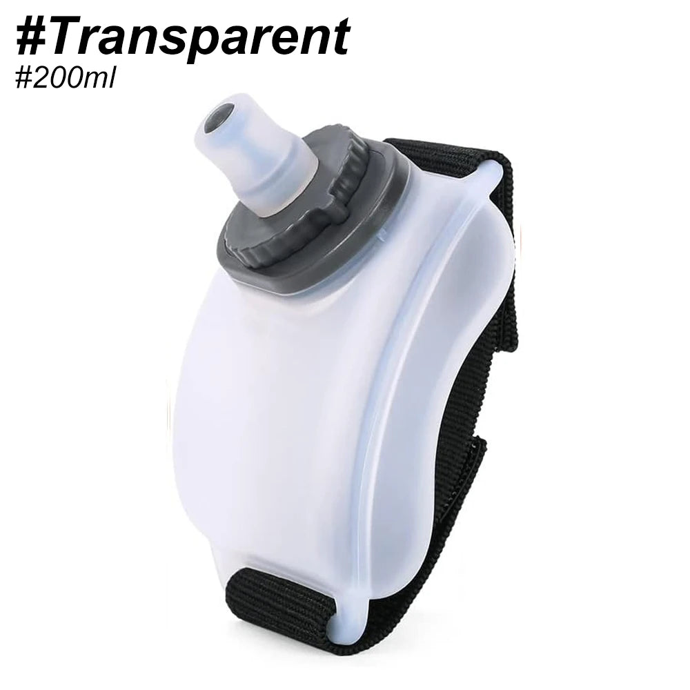 1Pcs Sports Arm Water Bottle, Silicone Wrist Mounted Water Cup for Running Cycling Hiking, Hands-Free Hydration for Outdoor Work