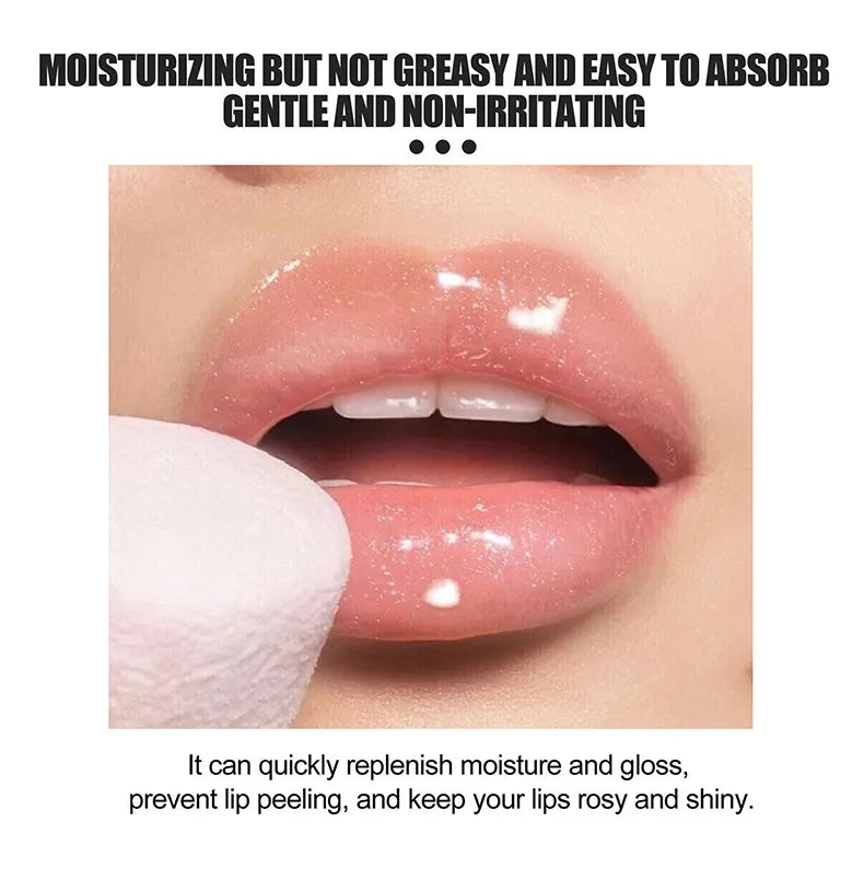 Summer Friday's Vanilla Beige Lip Balm Moisturizing Transparent Lipstick Set Smooth Soft Tube Mirror Lip Gloss Lip Makeupv