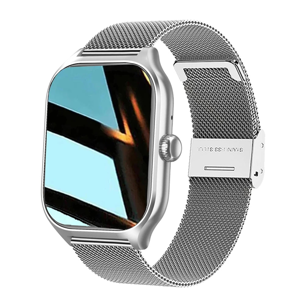 Smart Watch Plus Men Women Plus Full Touch Screen Sports Fitness Watch Bluetooth Call Android Phone Digital Multidial Smartwatch