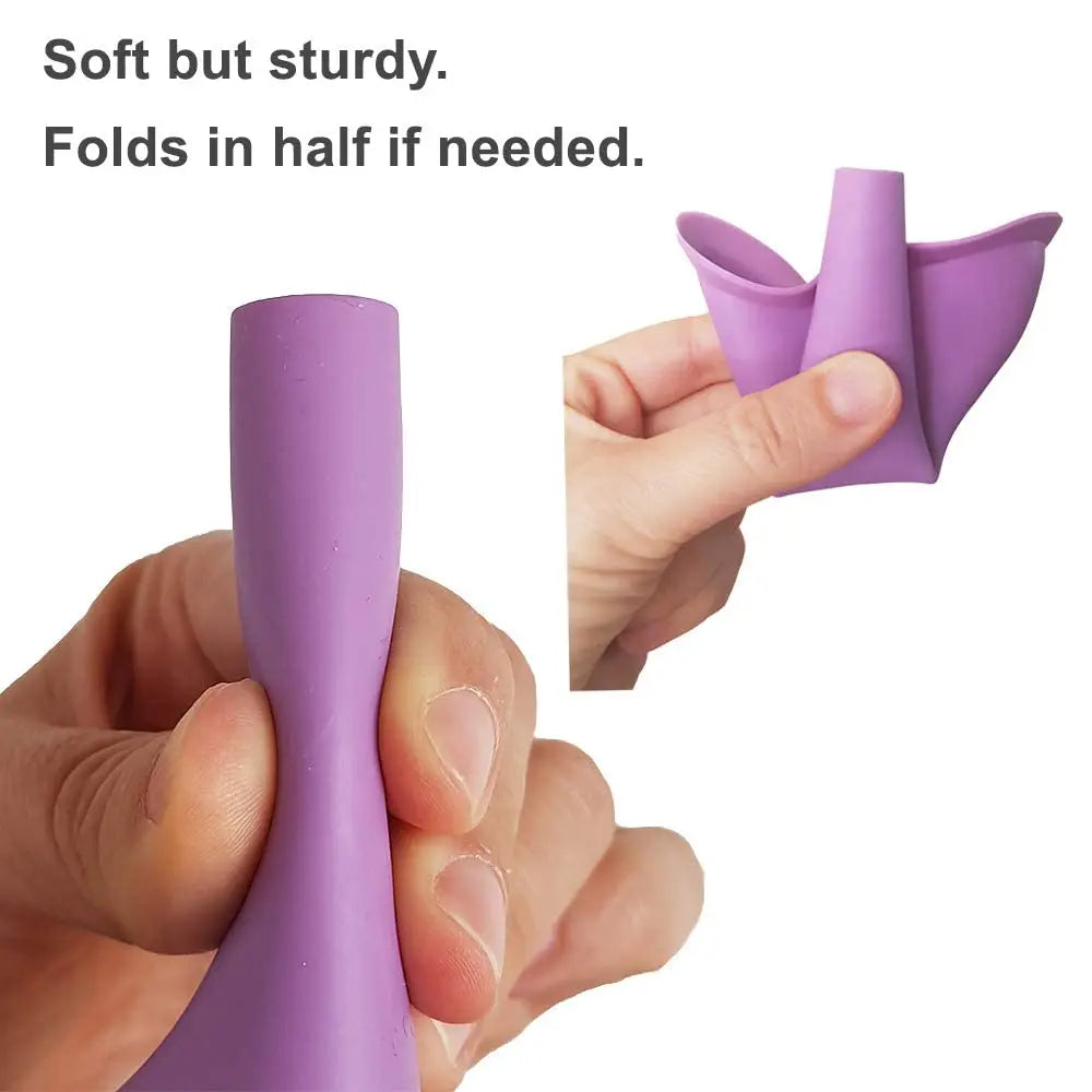 1pcs Travel Female Urinal Funnel For Women Emergency Urinal With Storage Box For Outdoors Travelling Car trips Festivals Camping