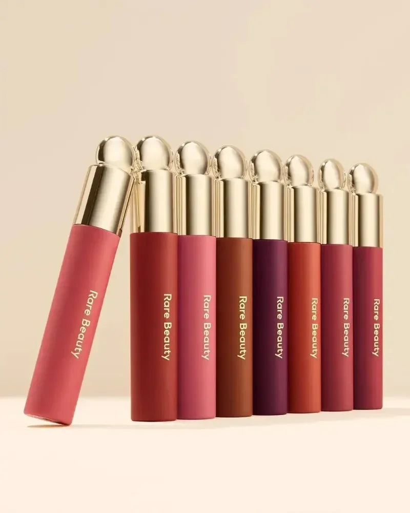 Rare Beauty Melting Cream Blush Makeup Matte Pearlescent Texture Glitter Blush Highlighter Bright nourish moisturize Lip Gloss