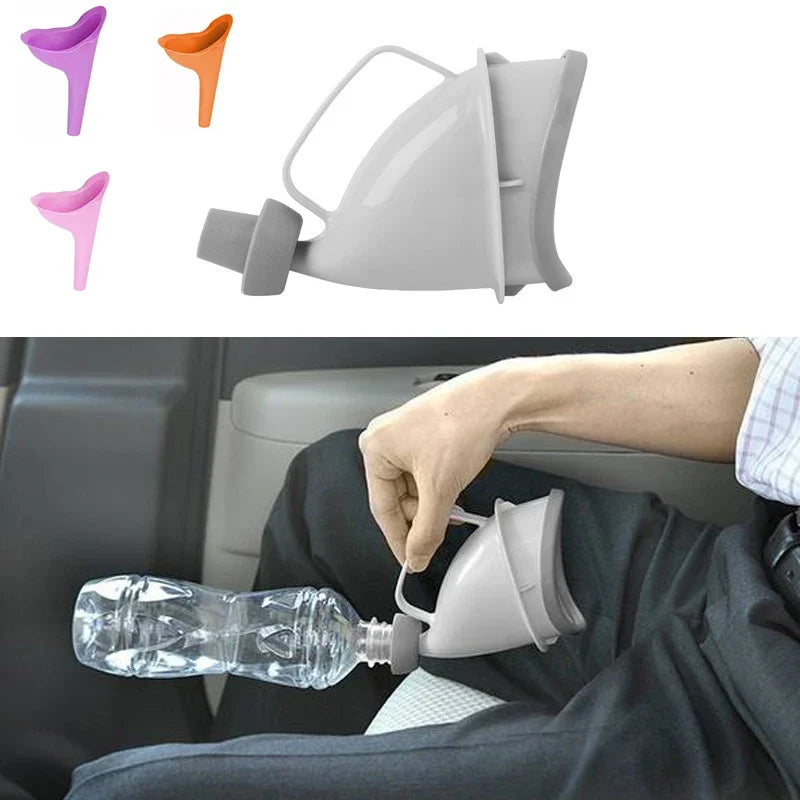 1pc Sale Portable Urine Toilet Aid Car Travel Outdoor Adult Urinals For Man Woman Children Potty Funnel Peeing Camping Toilet