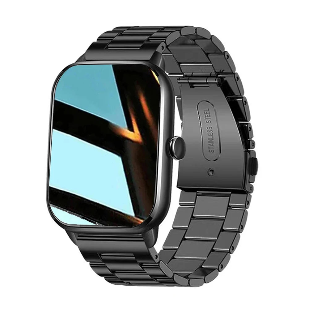 Smart Watch Plus Men Women Plus Full Touch Screen Sports Fitness Watch Bluetooth Call Android Phone Digital Multidial Smartwatch