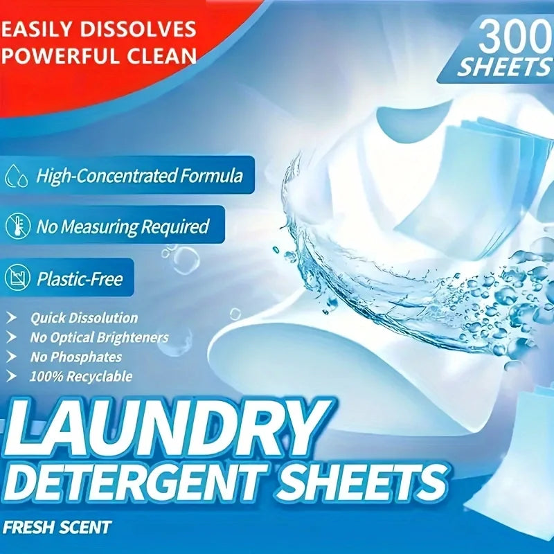 50Pcs Plastic-Free Laundry Detergent Tablets, Hypoallergenic Liquid-Free Laundry Tablets - Powerful Decontamination and Biodegradable Cleaning Strips! for Commercial/Laundry Room, Home Dormitory, Travel, Camping Style and Han