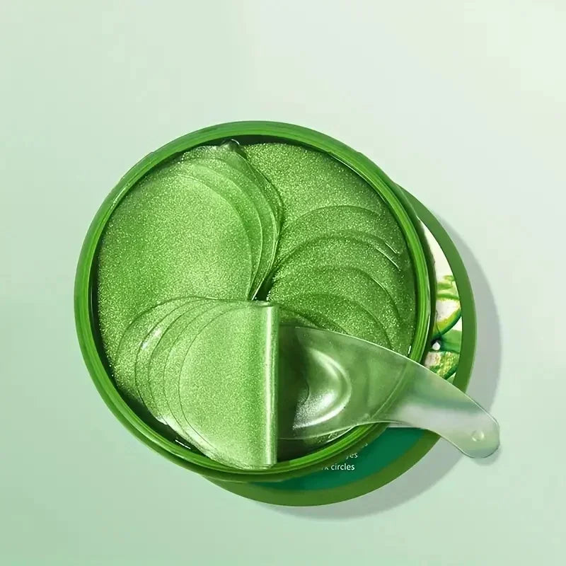 60pcs seaweed hyaluronic acid eye mask to remove dark circles collagen eye patch facial care products