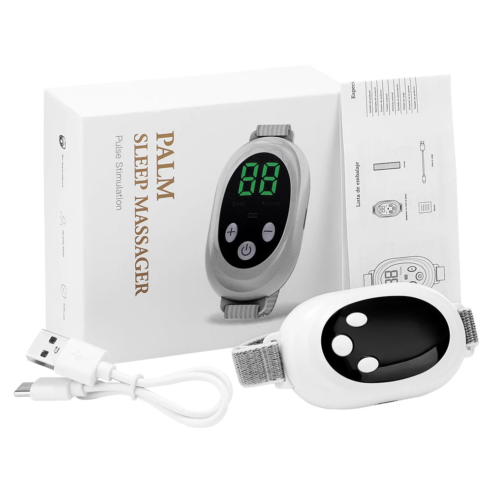 Handheld Sleep Aid Device Relieve Insomnia Instrument Help Sleep Night Anxiety Therapy Relaxatio Pressure Relief Sleep Device