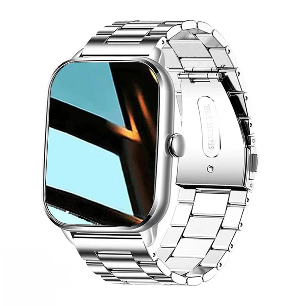 Smart Watch Plus Men Women Plus Full Touch Screen Sports Fitness Watch Bluetooth Call Android Phone Digital Multidial Smartwatch