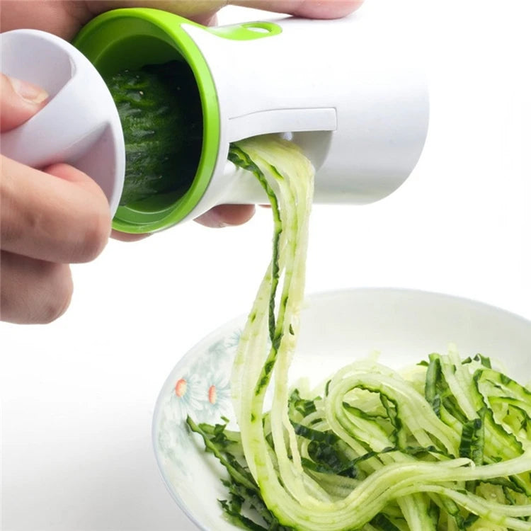 Heavy Duty Vegetable Spiralizer Slicer Portable Blades Spiral Slicer Cutter Zucchini Pasta Noodle Peeler Spaghetti Spiral Slicer